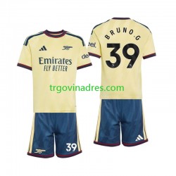 Dječji Treći Dres Arsenal Bruno Guimaraes 39 2026-2027 s Kratkih Rukava