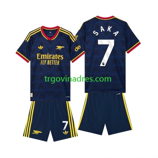 Dječji Gostujući Dres Arsenal Bukayo Saka 7 2026-2027 s Kratkih Rukava