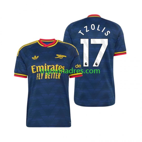 Muški Gostujući Dres Arsenal Christos Tzolis 17 2026-2027 s Kratkih Rukava