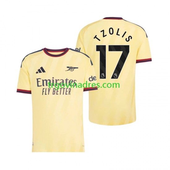 Muški Treći Dres Arsenal Christos Tzolis 17 2026-2027 s Kratkih Rukava