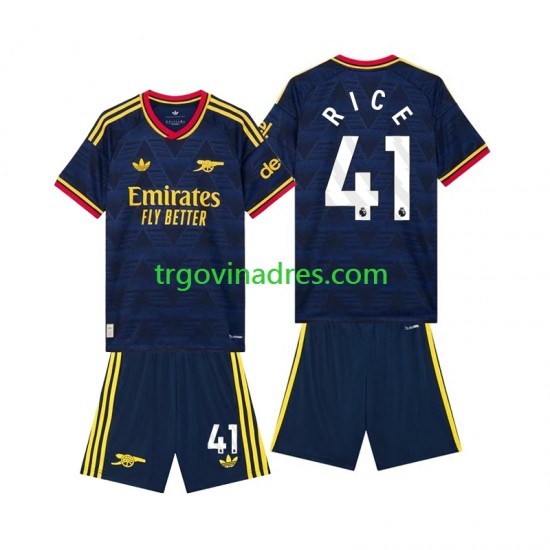 Dječji Gostujući Dres Arsenal Declan Rice 41 2026-2027 s Kratkih Rukava