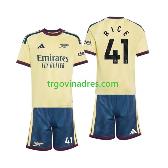 Dječji Treći Dres Arsenal Declan Rice 41 2026-2027 s Kratkih Rukava