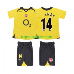 Dječji Gostujući Dres Arsenal Thierry Henry 14 Retro 2005 2006 s Kratkih Rukava