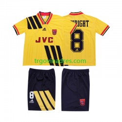 Dječji Gostujući Dres Arsenal WRIGHT 8 Retro 1993 1994 s Kratkih Rukava
