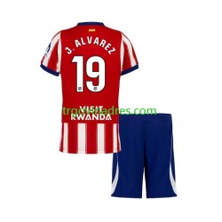 Dječji Domaći Dres Atlético Madrid Julian Alvarez 19 2026-2027 s Kratkih Rukava