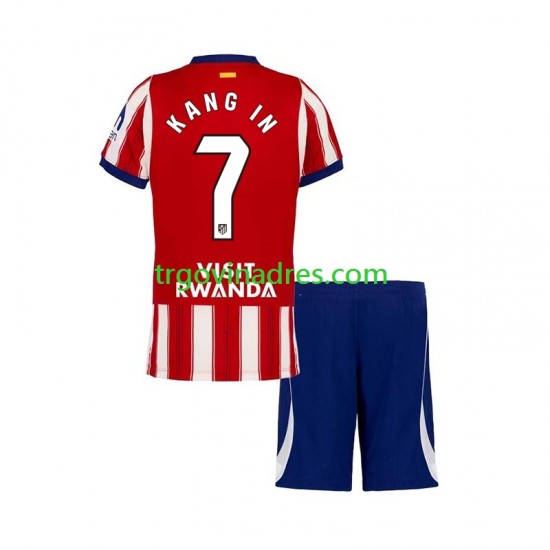Dječji Domaći Dres Atlético Madrid Lee Kang-in 7 2026-2027 s Kratkih Rukava