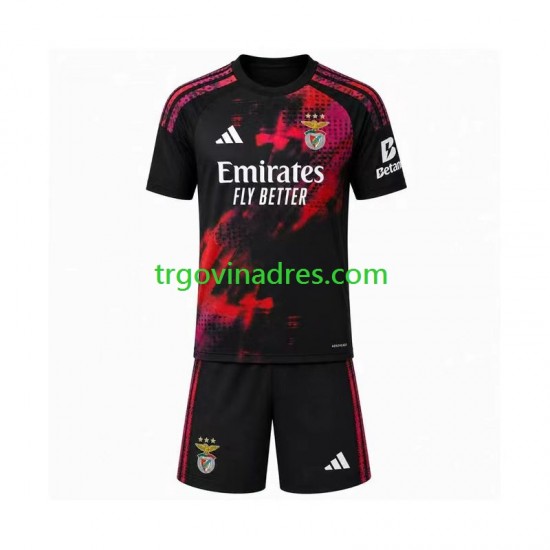 Dječji Treći Dres Benfica 2026-2027 s Kratkih Rukava