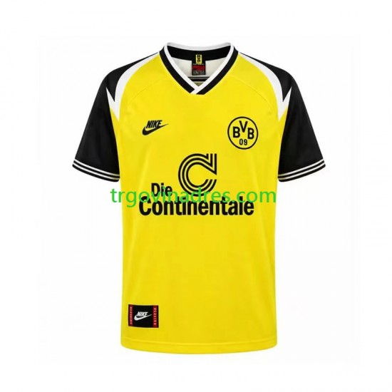 Muški Domaći Dres Borussia Dortmund Retro 1995 s Kratkih Rukava