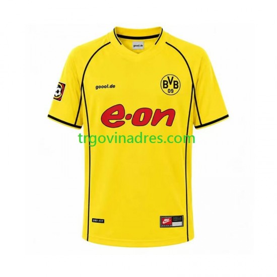 Muški Domaći Dres Borussia Dortmund Retro 2002 s Kratkih Rukava