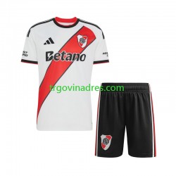 Dječji Domaći Dres CA River Plate 2026-2027 s Kratkih Rukava