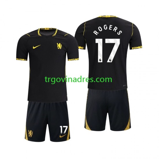 Dječji Gostujući Dres Chlesea Morgan Rogers 17 2026-2027 s Kratkih Rukava