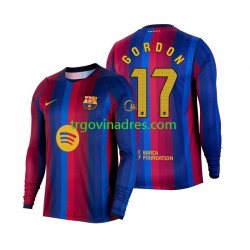 Muški Domaći Dres FC Barcelona Anthony Gordon 17 2026-2027 s Dugim Rukavima
