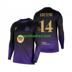 Muški Gostujući Dres FC Barcelona Karim Adeyemi 14 2026-2027 s Dugim Rukavima