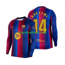 Muški Domaći Dres FC Barcelona Karim Adeyemi 14 2026-2027 s Dugim Rukavima