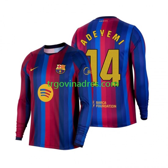 Muški Domaći Dres FC Barcelona Karim Adeyemi 14 2026-2027 s Dugim Rukavima