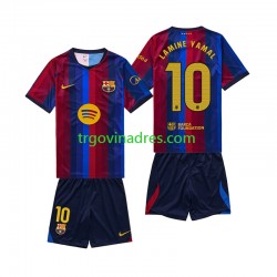 Dječji Domaći Dres FC Barcelona Lamine Yamal 10 2026-2027 s Kratkih Rukava