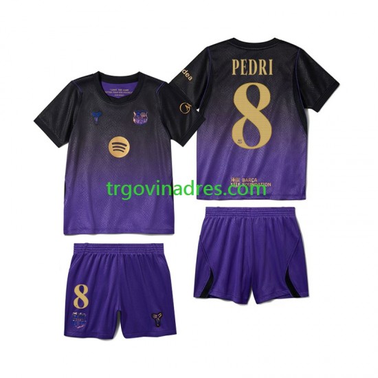 Dječji Gostujući Dres FC Barcelona Pedri 8 2026-2027 s Kratkih Rukava