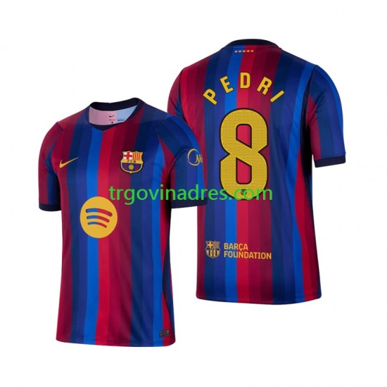 Muški Domaći Dres FC Barcelona Pedri 8 2026-2027 s Kratkih Rukava