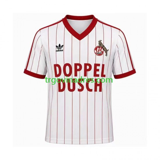 Muški Domaći Dres FC Köln Retro 1982 1983 s Kratkih Rukava