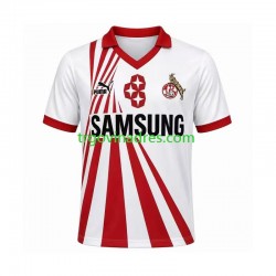 Muški Domaći Dres FC Köln Retro 1990 1991 s Kratkih Rukava