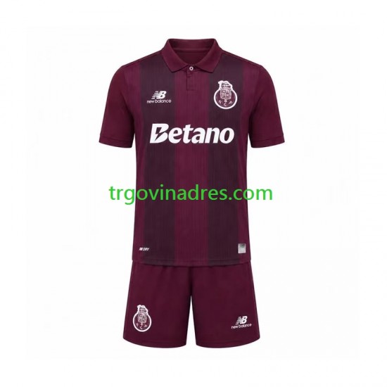 Dječji Gostujući Dres FC Porto 2026-2027 s Kratkih Rukava