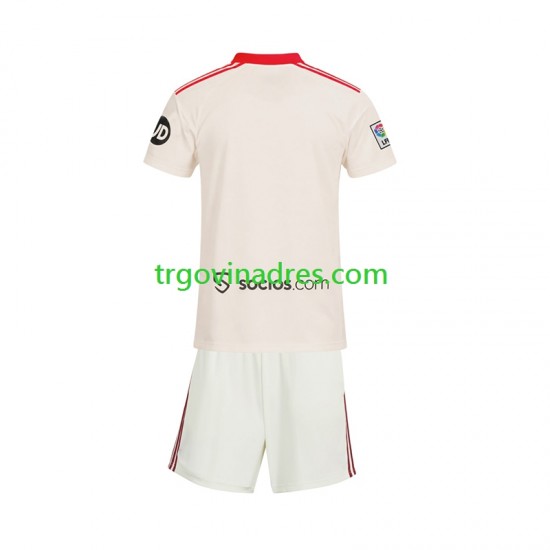 Dječji Domaći Dres Sevilla FC Retro 2025-2026 s Kratkih Rukava