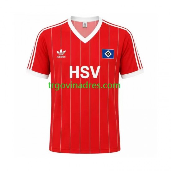Muški Gostujući Dres Hamburger SV Retro 1983 s Kratkih Rukava