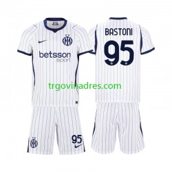 Dječji Gostujući Dres Inter Milan Alessandro Bastoni 95 2026-2027 s Kratkih Rukava