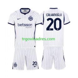 Dječji Gostujući Dres Inter Milan Hakan Calhanoglu 20 2026-2027 s Kratkih Rukava