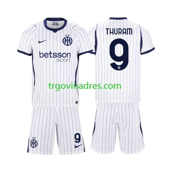 Dječji Gostujući Dres Inter Milan Marcus Thuram 9 2026-2027 s Kratkih Rukava