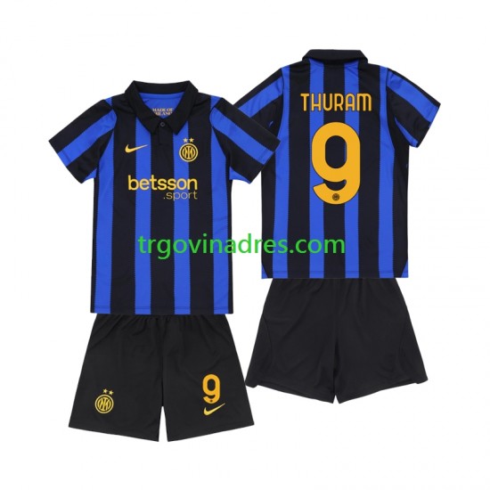 Dječji Domaći Dres Inter Milan Marcus Thuram 9 2026-2027 s Kratkih Rukava
