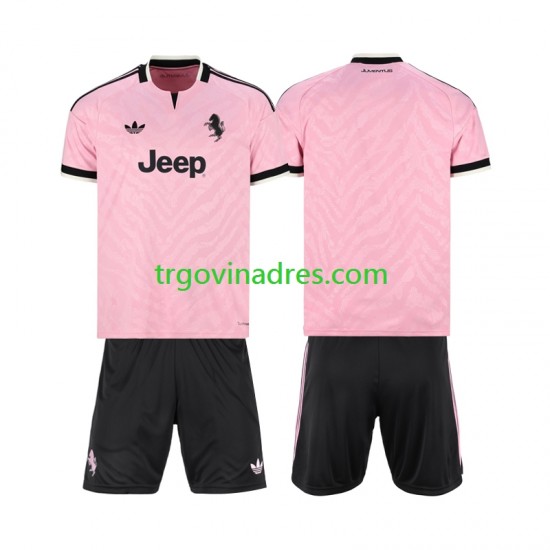 Dječji Gostujući Dres Juventus 2026-2027 s Kratkih Rukava
