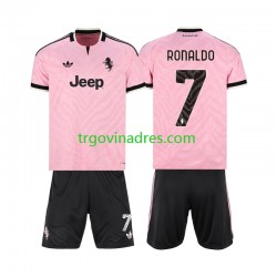 Dječji Gostujući Dres Juventus Cristiano Ronaldo 7 2026-2027 s Kratkih Rukava