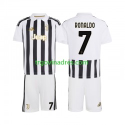 Dječji Domaći Dres Juventus Cristiano Ronaldo 7 2026-2027 s Kratkih Rukava