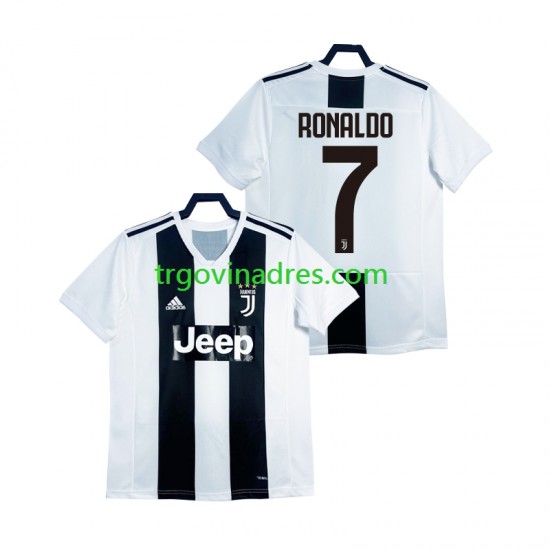Muški Domaći Dres Juventus Cristiano Ronaldo Retro 2018 2019 s Kratkih Rukava
