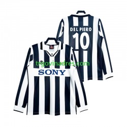 Muški Domaći Dres Juventus DEL PIERO 10 Retro 1997 s Dugim Rukavima