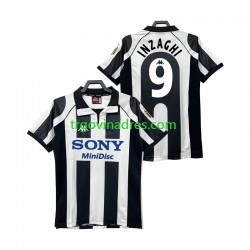 Muški Domaći Dres Juventus INZAGHI 9 Retro 1997 1998 s Kratkih Rukava