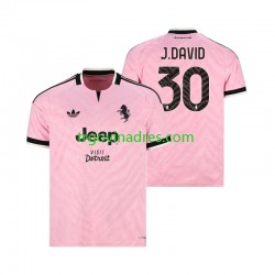 Muški Gostujući Dres Juventus Jonathan David 30 2026-2027 s Kratkih Rukava