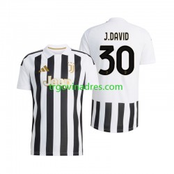 Muški Domaći Dres Juventus Jonathan David 30 2026-2027 s Kratkih Rukava