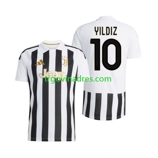 Muški Domaći Dres Juventus Kenan Yildiz 10 2026-2027 s Kratkih Rukava