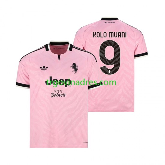 Muški Gostujući Dres Juventus Randal Kolo Muani 9 2026-2027 s Kratkih Rukava
