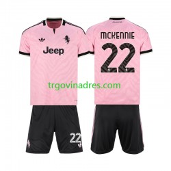 Dječji Gostujući Dres Juventus Weston McKennie 22 2026-2027 s Kratkih Rukava