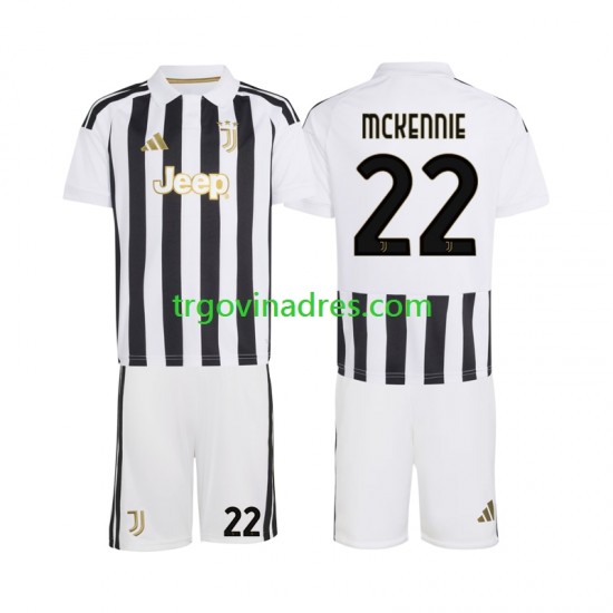 Dječji Domaći Dres Juventus Weston McKennie 22 2026-2027 s Kratkih Rukava