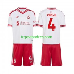 Dječji Gostujući Dres Liverpool Virgil van Dijk 4 2026-2027 s Kratkih Rukava