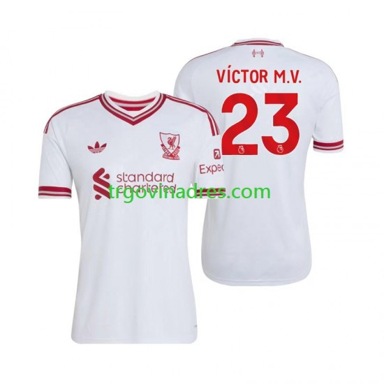 Muški Gostujući Dres Liverpool V穩ctor Munoz 23 2026-2027 s Kratkih Rukava