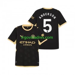 Muški Gostujući Dres Manchester City Elliot Anderson 5 2026-2027 s Kratkih Rukava