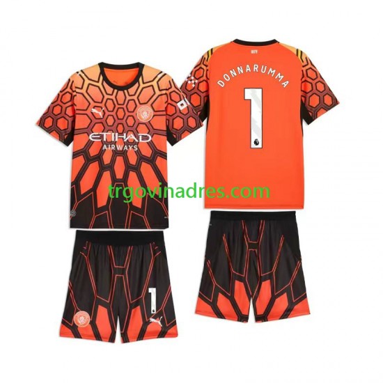 Dječji Treći Golmanski Dres Manchester City Gianluigi Donnarumma 1 2026-2027 s Kratkih Rukava