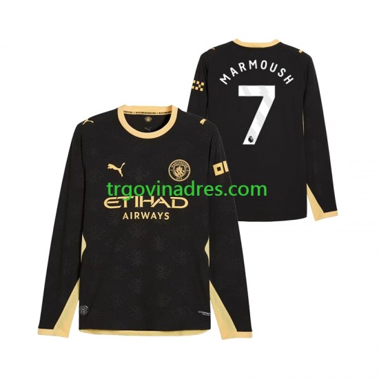 Muški Gostujući Dres Manchester City Omar Marmoush 7 2026-2027 s Dugim Rukavima