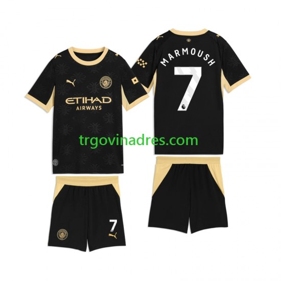 Dječji Gostujući Dres Manchester City Omar Marmoush 7 2026-2027 s Kratkih Rukava