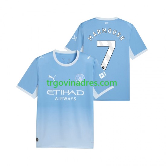 Muški Domaći Dres Manchester City Omar Marmoush 7 2026-2027 s Kratkih Rukava